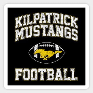 Kilpatrick Mustangs Football Magnet